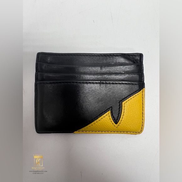 Fendi Monsters Motif Card Holder